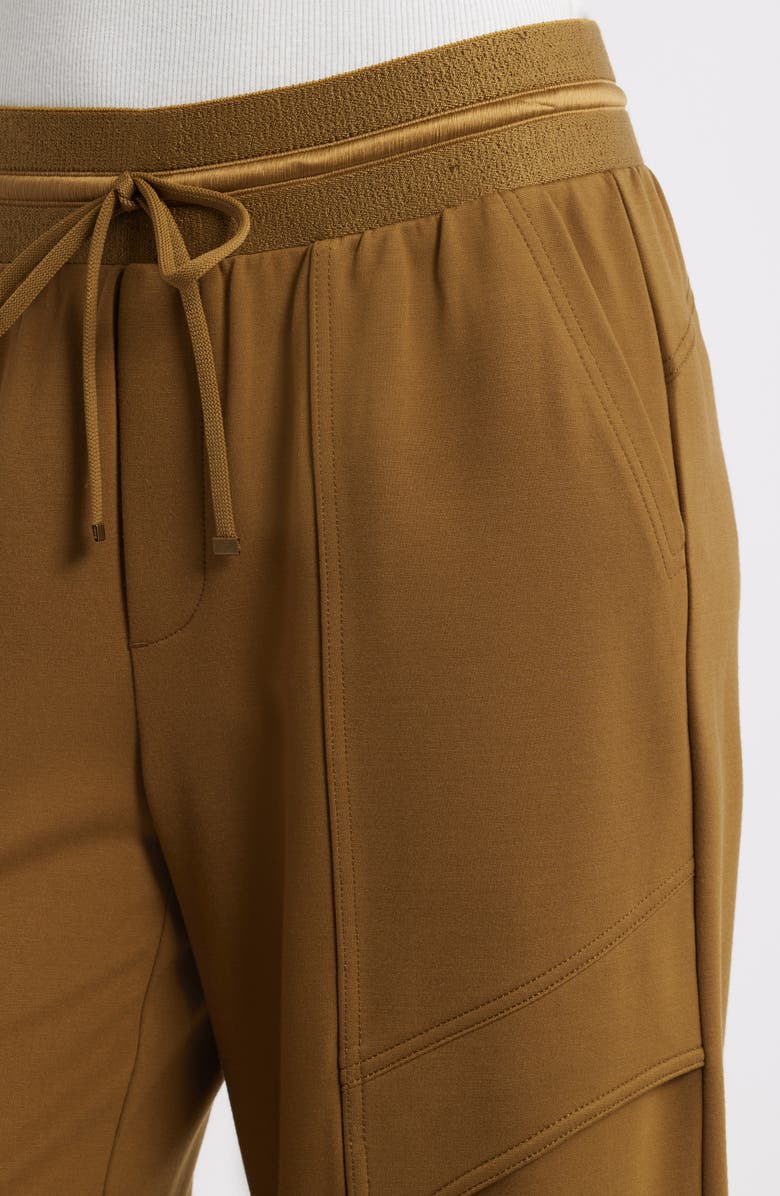 Wit & Wisdom Glider Skyrise Wide Leg Drawstring Pants, Alternate, color, Golden Olive