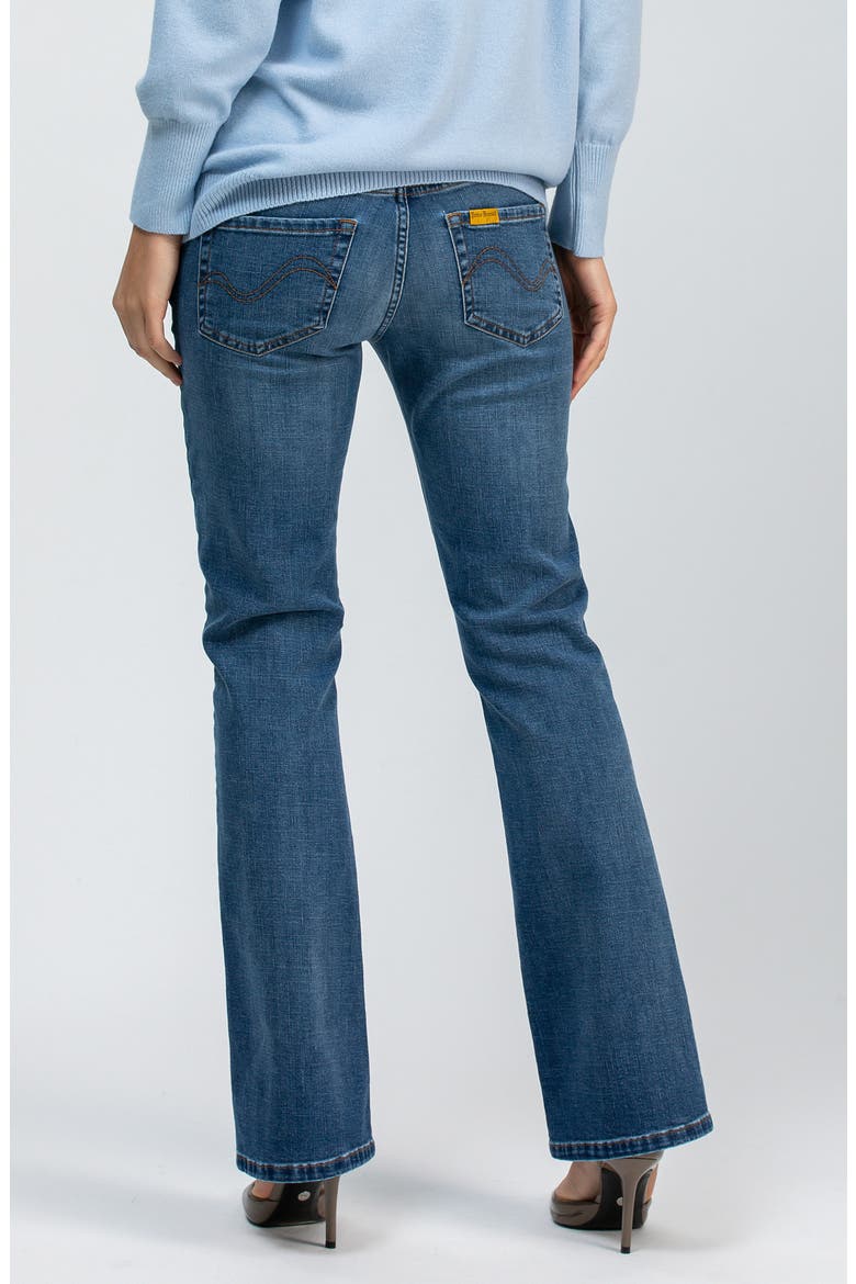Flare Maternity Jeans, Alternate, color, MED LIGHT WASH
