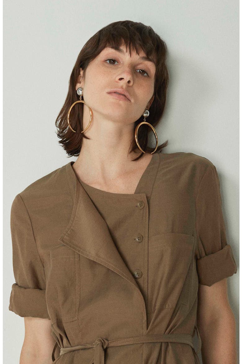 The Factory Drop Earrings, Alternate, color, SILVER