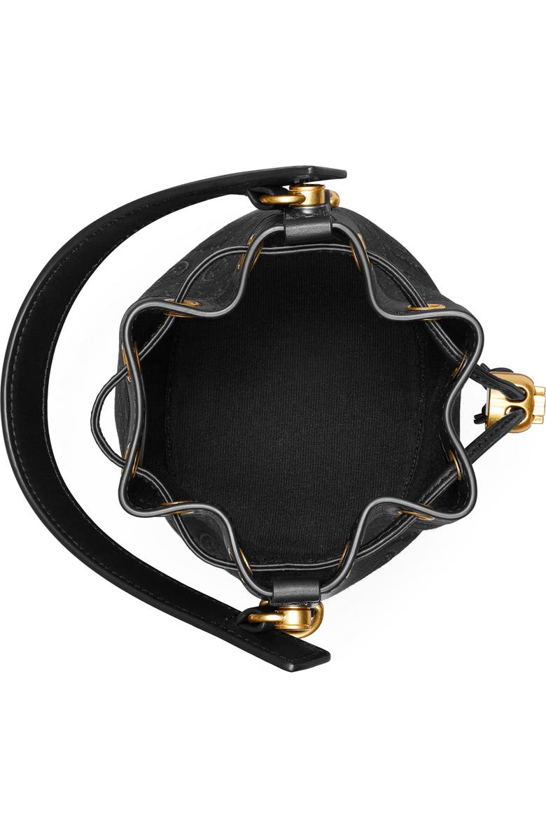 Tory Burch Mini T-Monogram Bucket Bag, Alternate, color,
