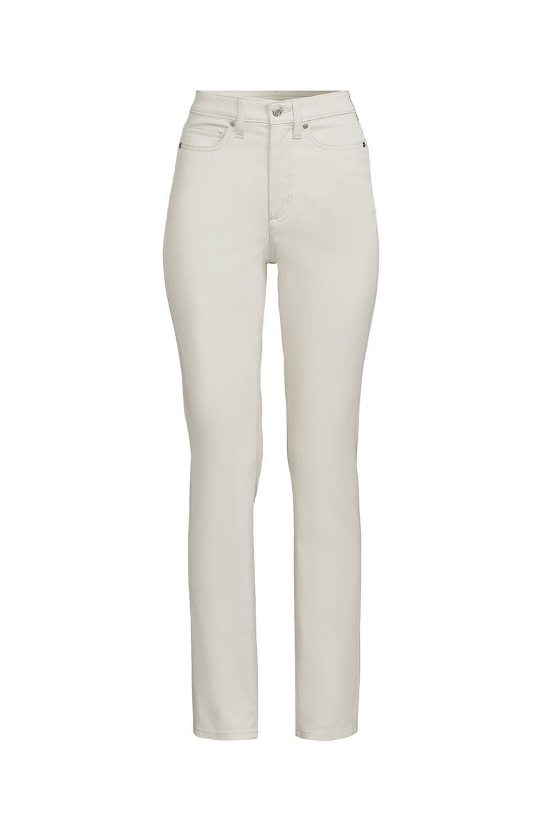 Lands' End High Rise Slimming 5 Pocket Chino Slim Leg Pants, Alternate, color, 