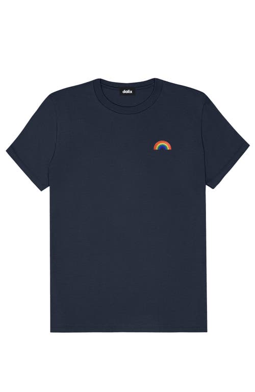 Dalix Womens Rainbow Jersey Relaxed Tee