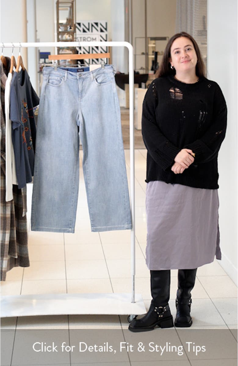 Teresa Ankle Wide Leg Jeans, sales video thumbnail