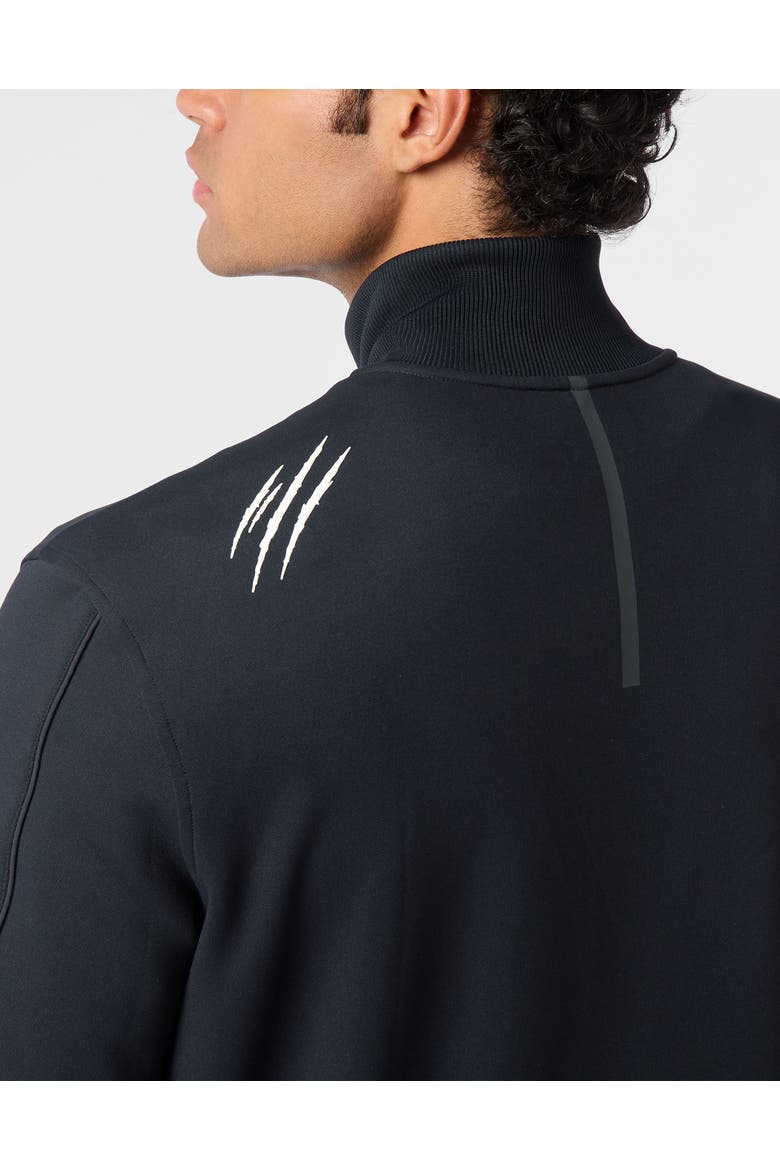 Piquet Tracksuit Jacket Scratch Men, Alternate, color, black