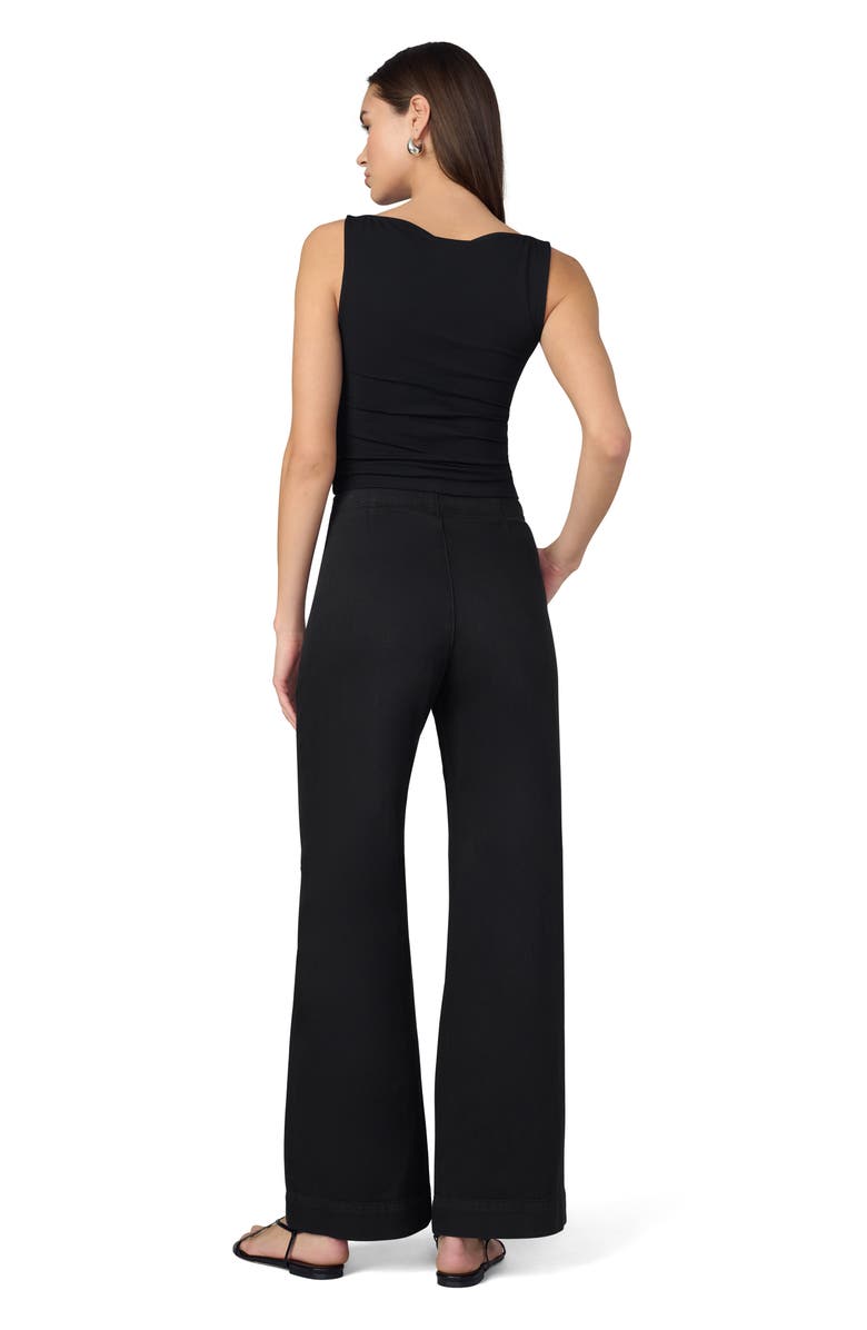 Joe's The Clean Wide Leg Trouser, Alternate, color, Black