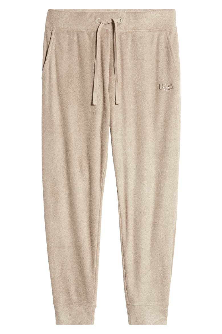 Brantley Brushed Terry Pajama Joggers, Alternate, color, WOLF GREY