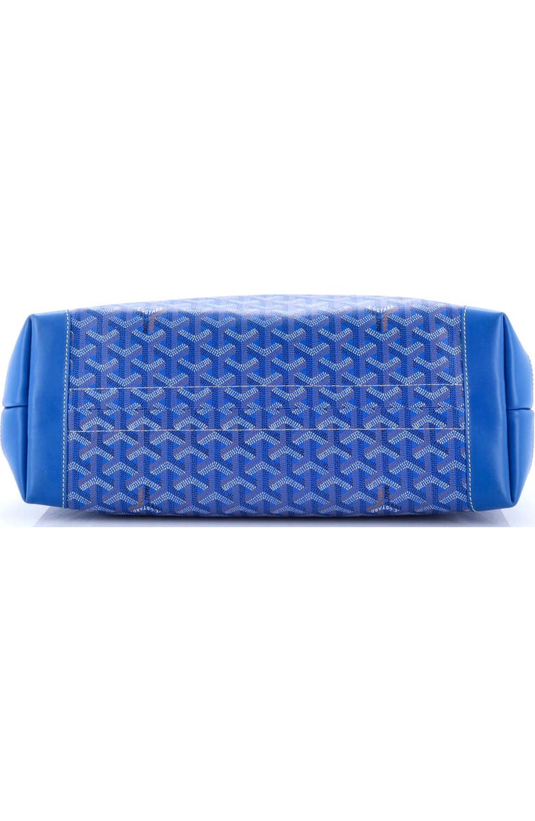 Pre-Owned Goyard Bellechasse Bag Coated Canvas PM, Alternate, color, Blue