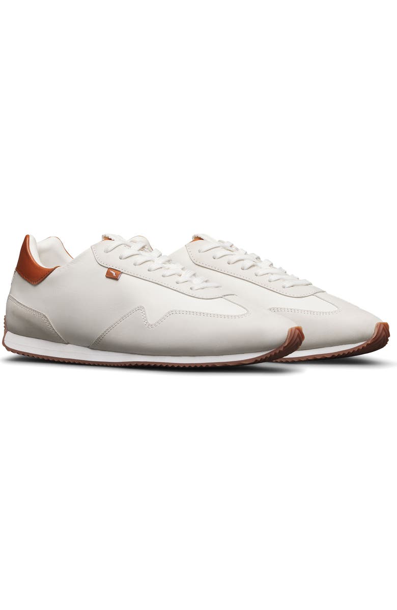 Wolf & Shepherd Pacer Lite Sneaker, Main, color, White Honey / White