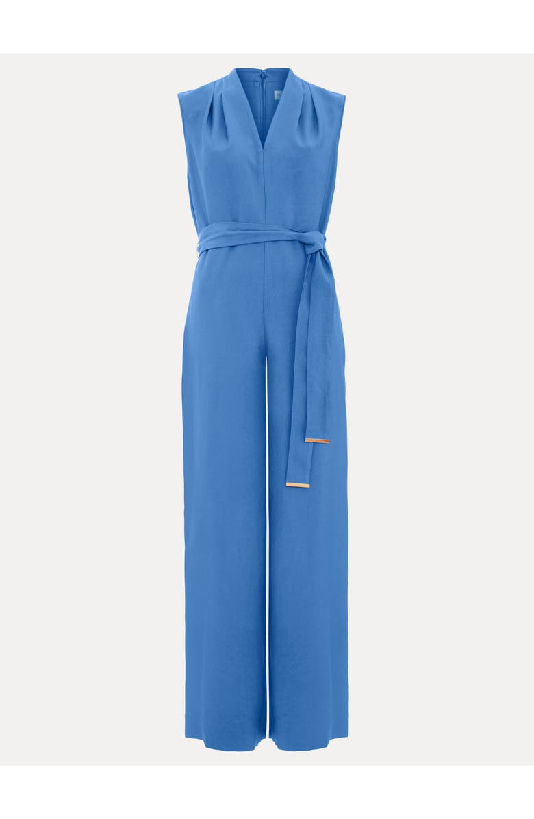 Phase Eight Marta V-Neck Jumpsuit, Alternate, color, Pale Blue
