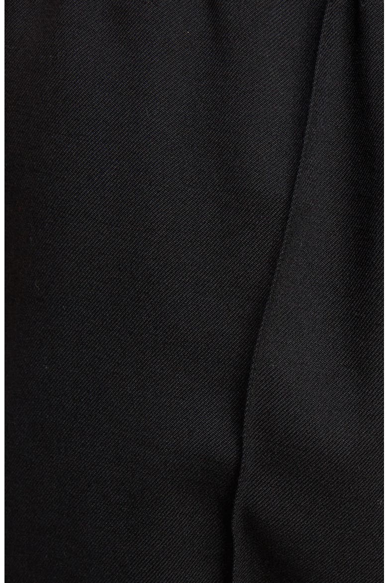 Stretch Twill Drawstring Pants, Alternate, color, BLACK