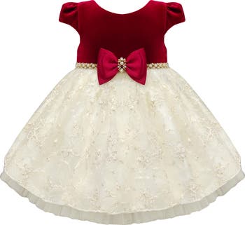 Mixed Media Party Dress