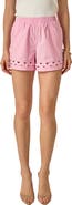 English Factory Rickrack Trim Cotton Shorts