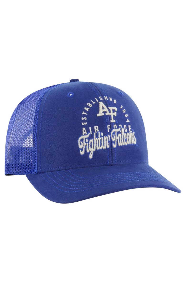 '47 Men's '47 Royal Air Force Falcons Pitstop Trucker Adjustable Hat, Alternate, color, Royal