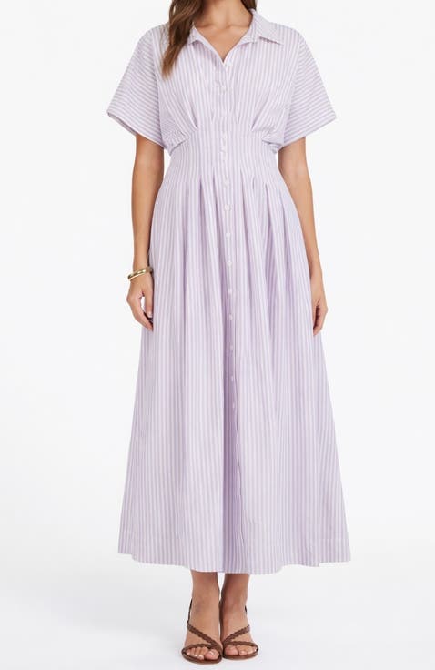 Maude Waist Detail Shirtdress
