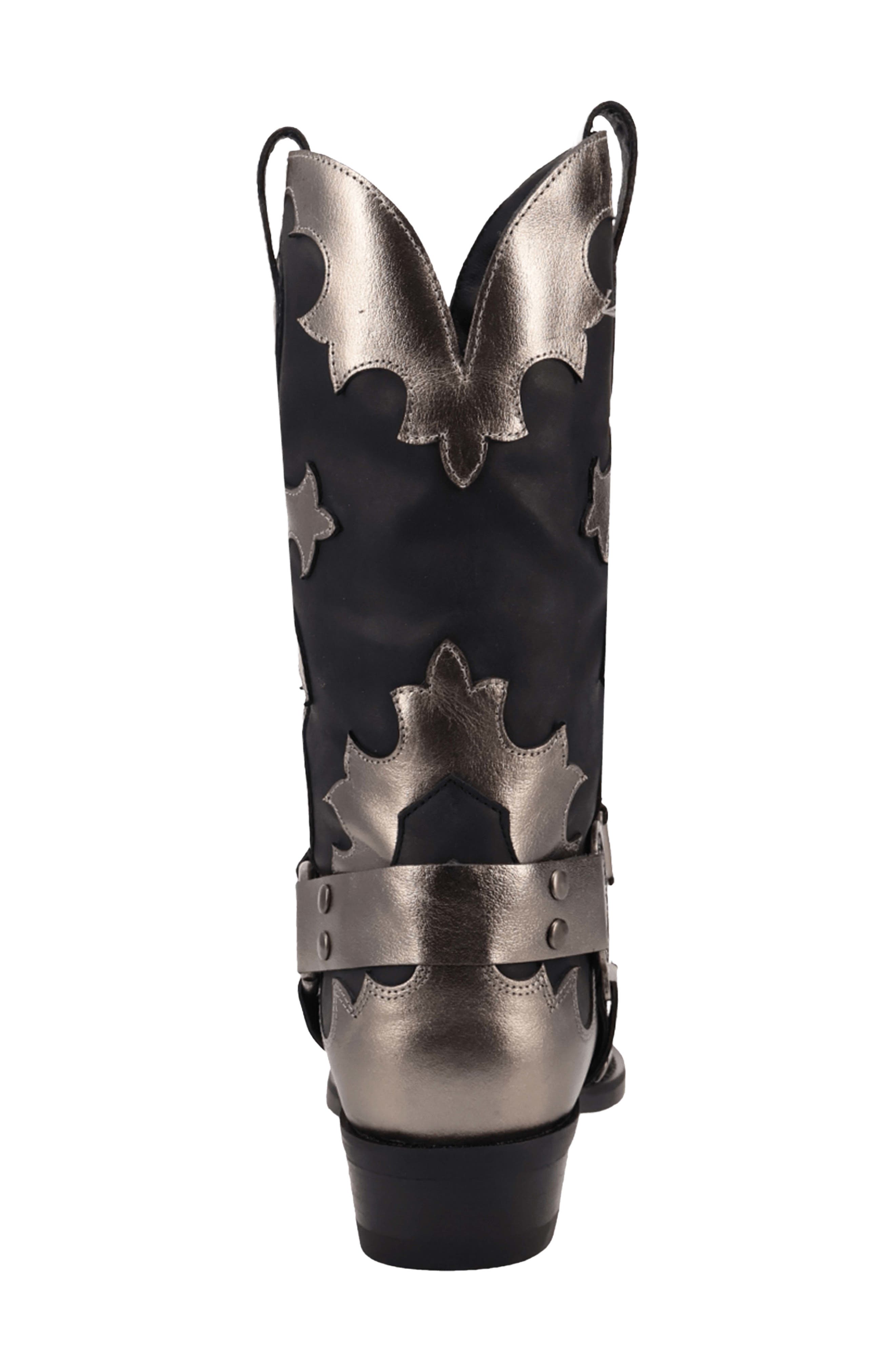 Desperado Western Boot, Alternate, color, BLACK