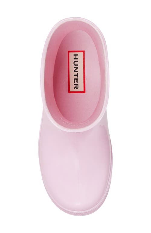 Hunter Kids' Georgey Waterproof Rain Boot In Pink