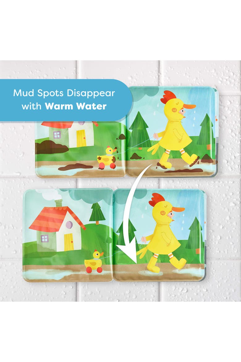 Magic Muddy Day Color Changing Bath Book, Alternate, color, Red Multi
