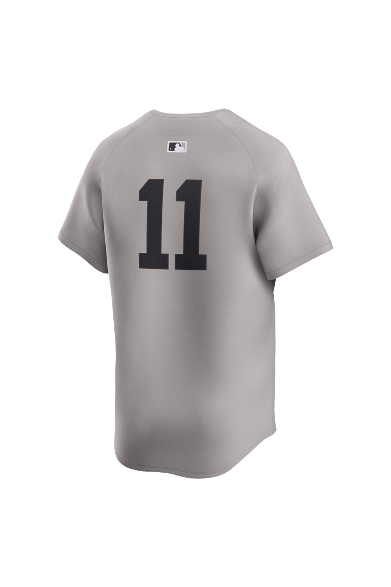 Men's Nike Anthony Volpe Gray New York Yankees Road Limited Player Jersey, Alternate, color, Gray