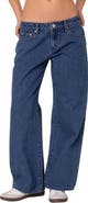 EDIKTED Raelynn Washed Wide Leg Jeans