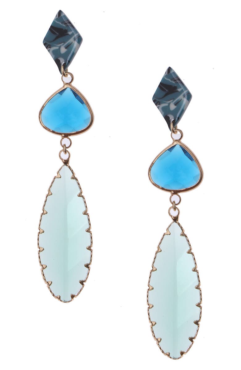 Nakamol Chicago Glass Drop Earrings, Main, color,