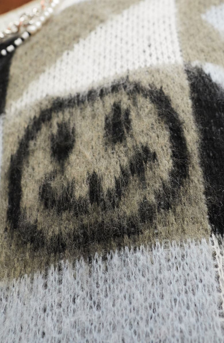 ASOS DESIGN Relaxed Fluffy Sweater, Alternate, color,