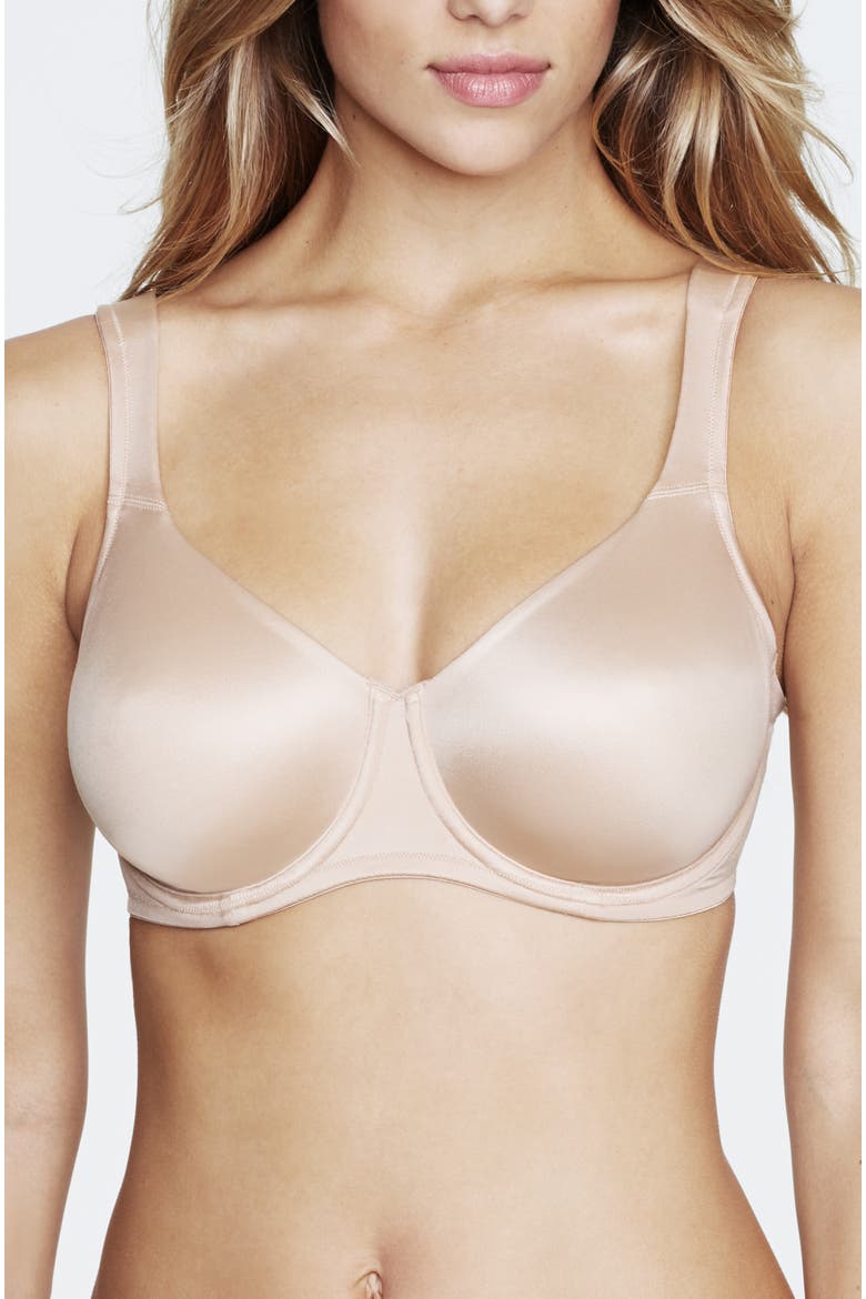 Marlena Seamless Shaping Bra, Main, color, Mocha