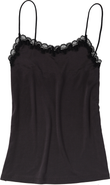 Uwila Warrior Soft Silk Lace Trim Camisole