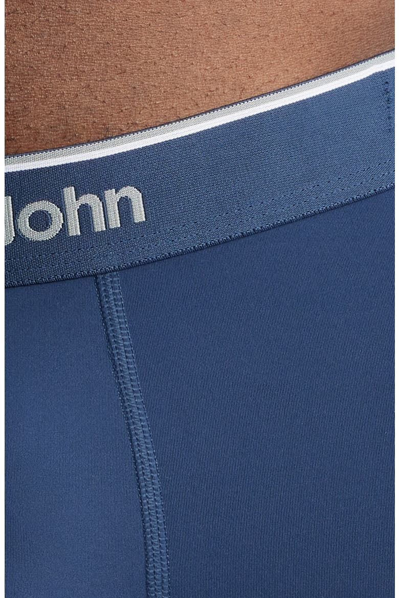 Micro Stretch 4-Pack 4-Inch Boxer Briefs, Alternate, color, CANAL, BLUE, INDIGO, BLUES