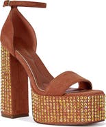 AZALEA WANG Wilma Ankle Strap Platform Sandal