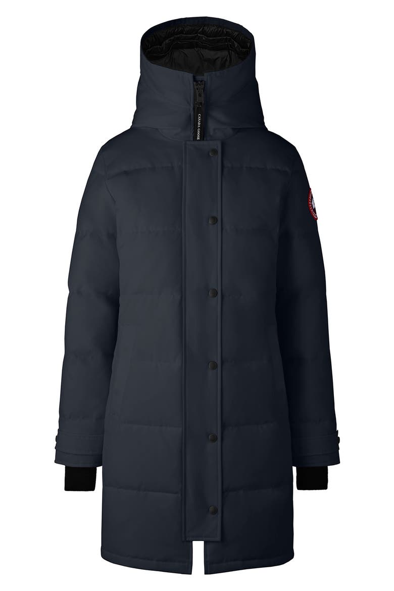 Shelburne Water Resistant 625 Fill Power Down Parka, Alternate, color, ATLANTIC NAVY