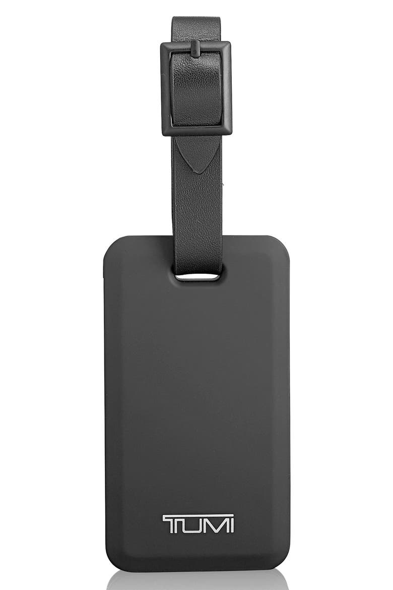 Luggage Tag Lightning Power Bank, Main, color, BLACK