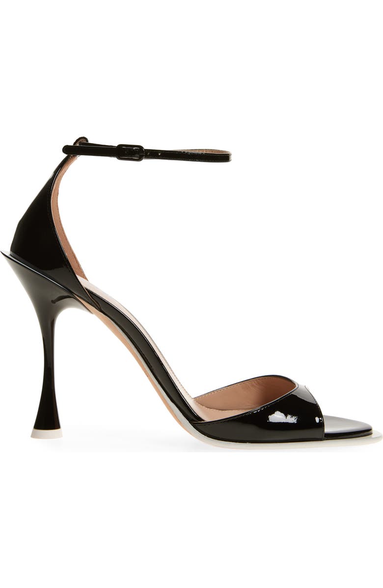 BETZÁBE Rita Ankle Strap Sandal, Alternate, color, Black Patent