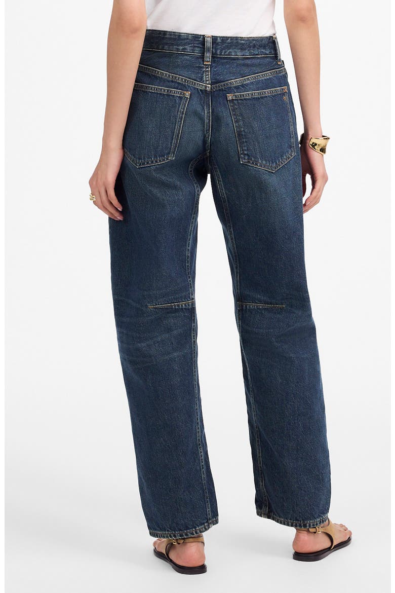 The Darted Barrel Leg Jeans, Alternate, color, DANVER WASH