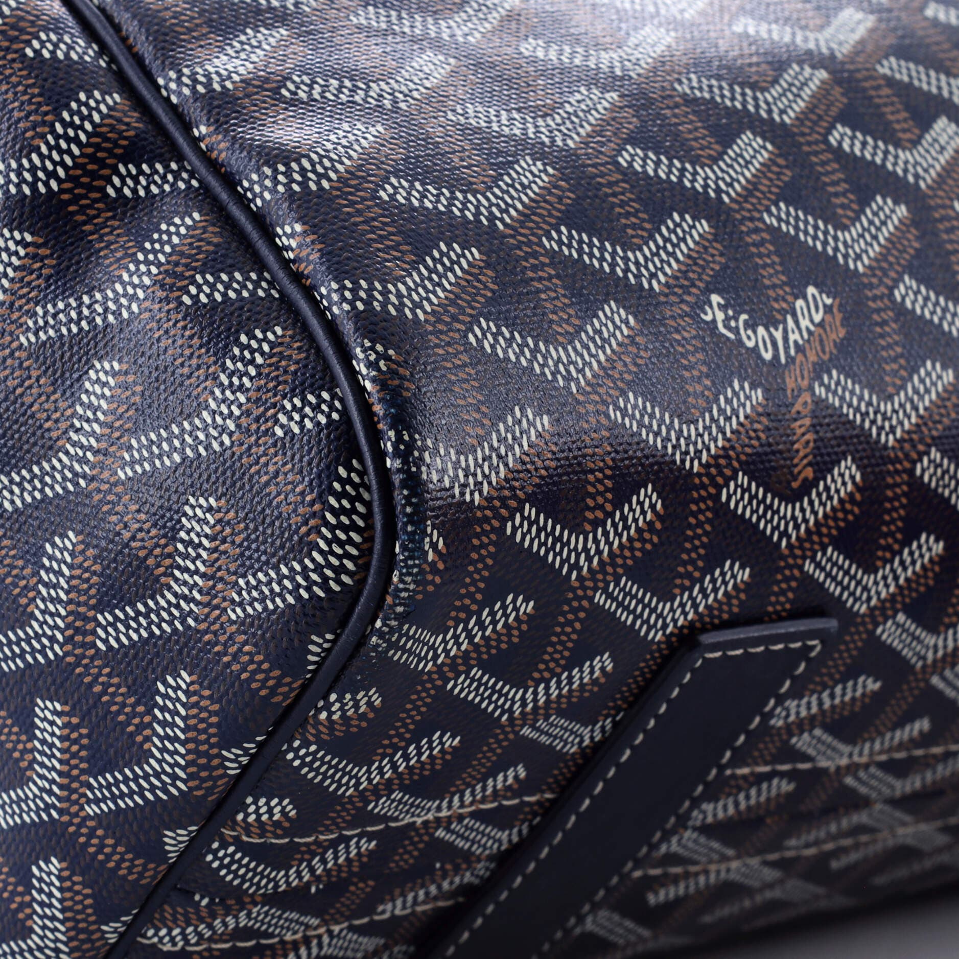 Pre-Owned Goyard Rouette Bag Coated Canvas PM, Alternate, color, 