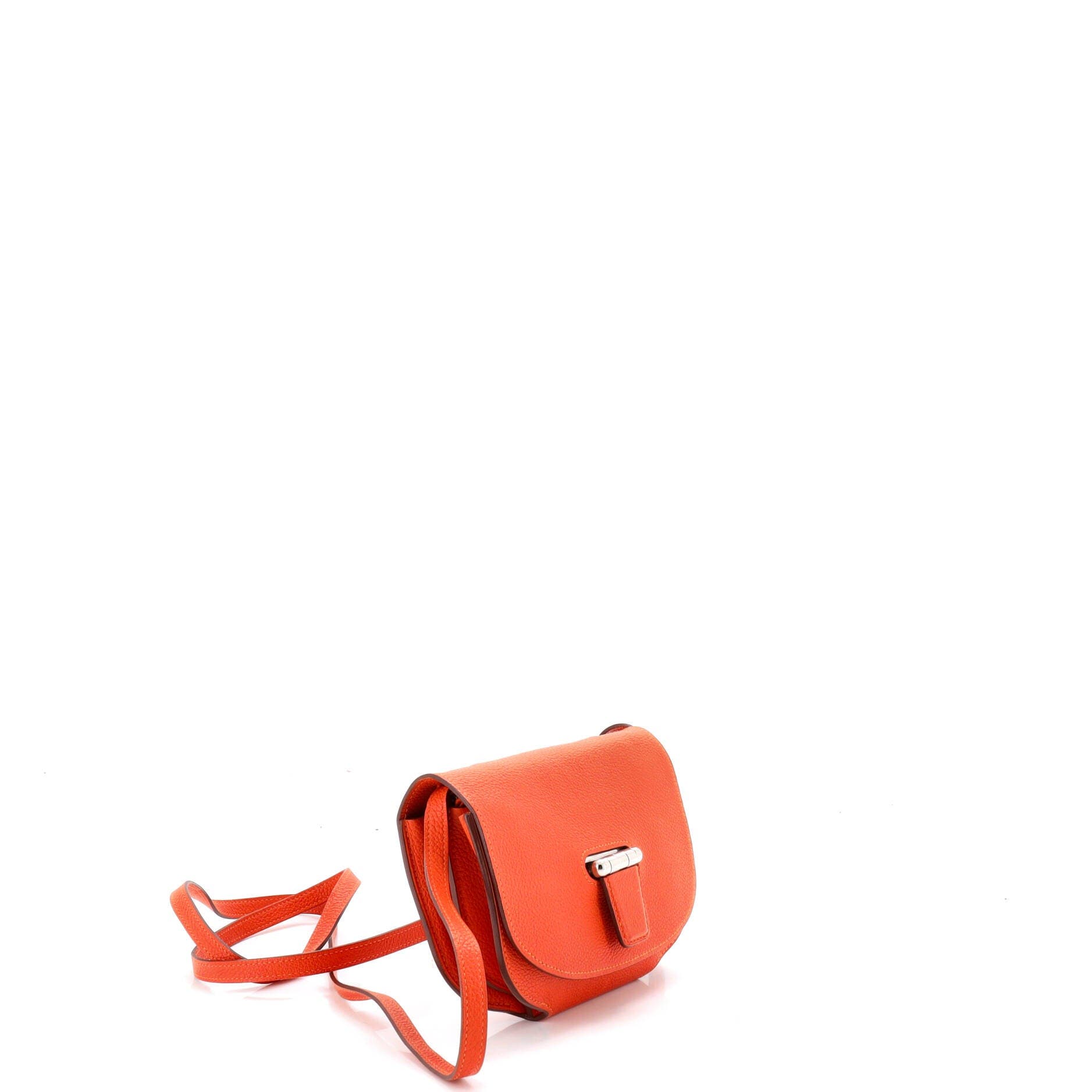 Pre-Owned Hermes Convoyeur Crossbody Bag Evercolor Mini, Alternate, color, Feu