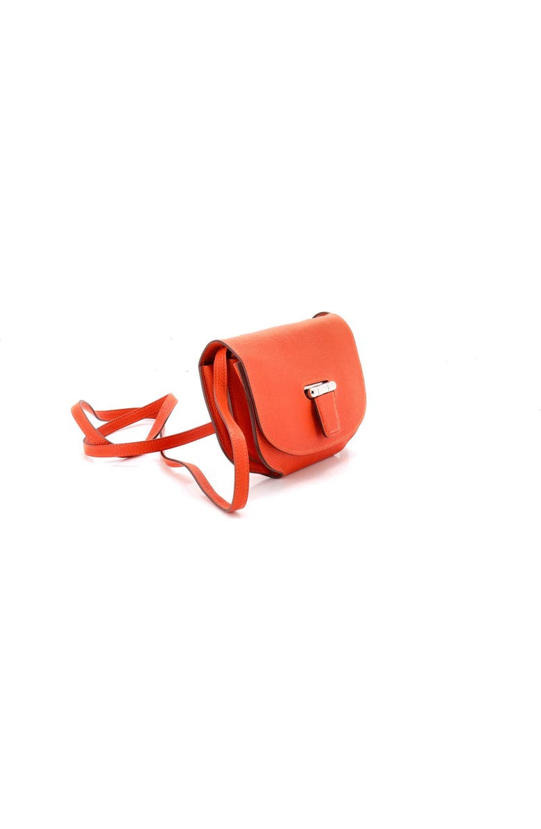 Pre-Owned Hermes Convoyeur Crossbody Bag Evercolor Mini, Alternate, color, Feu