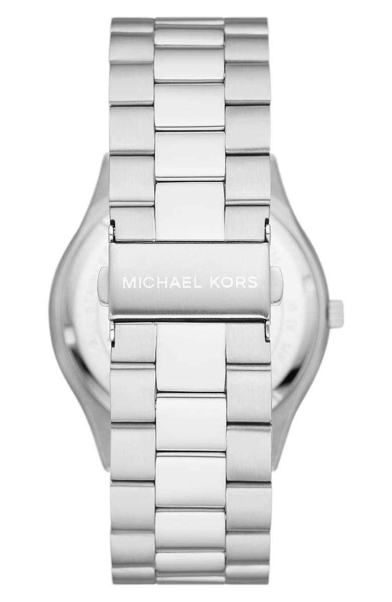 MICHAEL Michael Kors Slim Runway Bifold Wallet & Bracelet Watch Gift Set, 44mm, Alternate, color, 