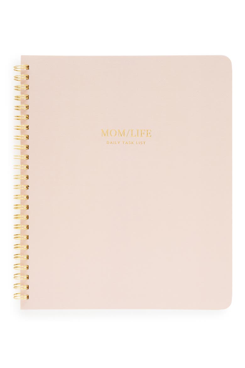 Mom/Life Spiral Notebook, Main, color, MOM/LIFE