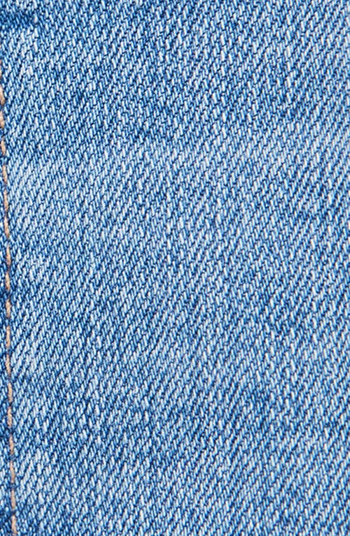 Mother The Stitch Up Maven Flood High Waist Ankle Wide Leg Jeans In Blue