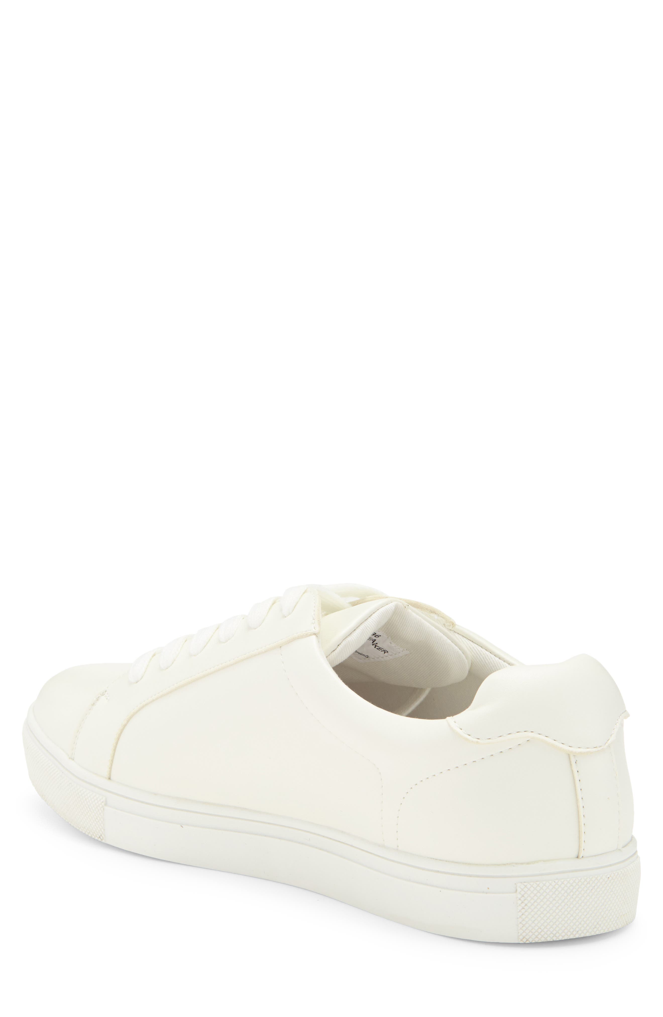 Low Top Sneaker, Alternate, color, WHITE