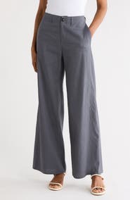 rag & bone Serena Linen High Rise Trousers