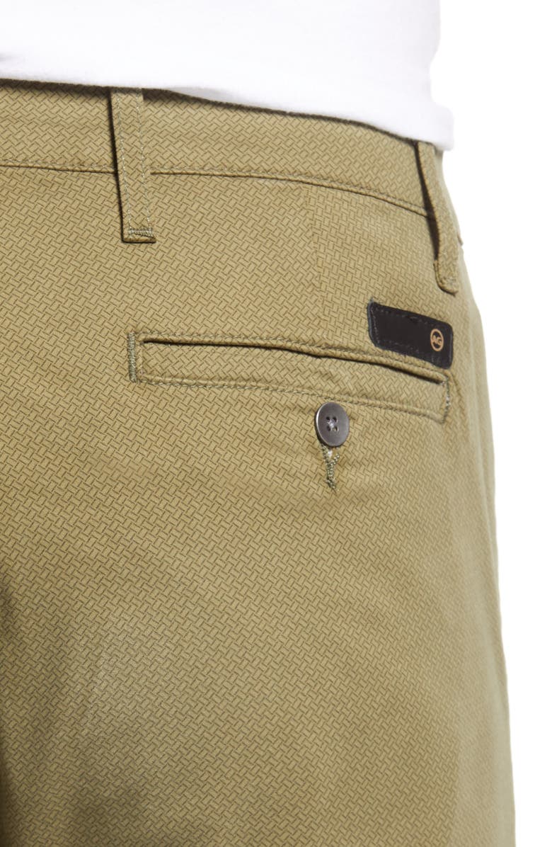 AG Marshall Textural Print Slim Fit Pants, Alternate, color, Keen Notting Vi