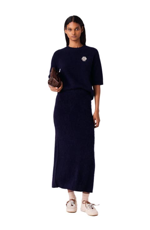 Knit Pencil Skirt