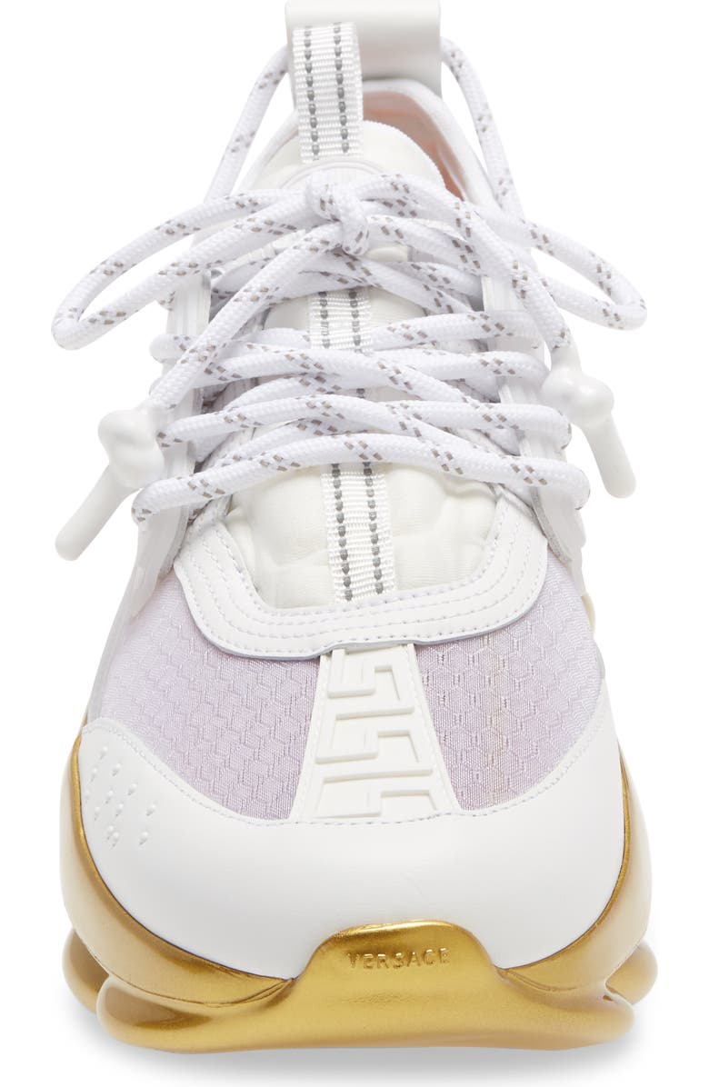 Versace Chain Reaction Sneaker, Alternate, color,