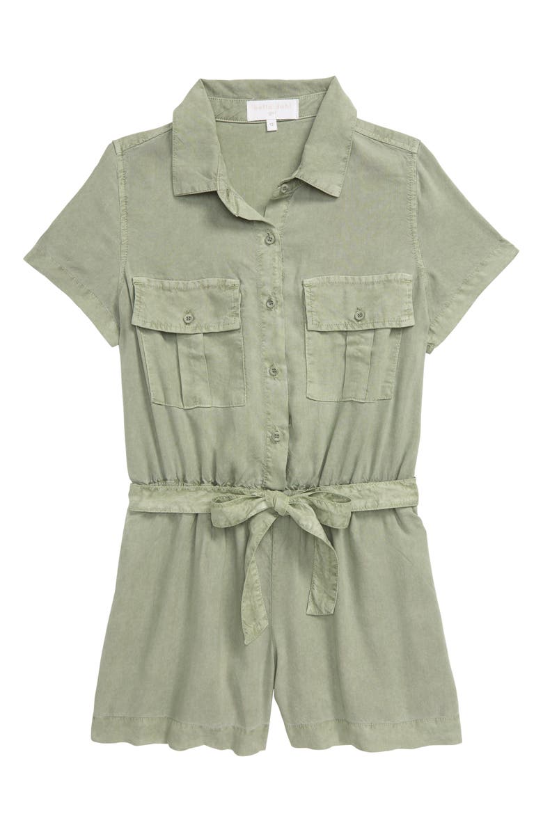 Bella Dahl Utility Pocket Romper, Main, color, 