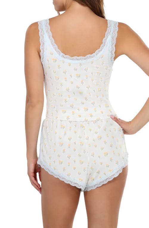 Honeydew Mellow Out Lace Trim Pajamas In Animal Print