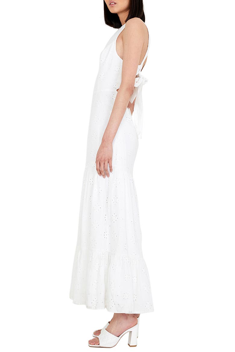 Reign Eyelet Maxi Dress, Alternate, color, IVORY