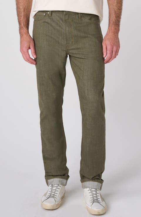 Preston Mid Rise Straight Leg Jeans