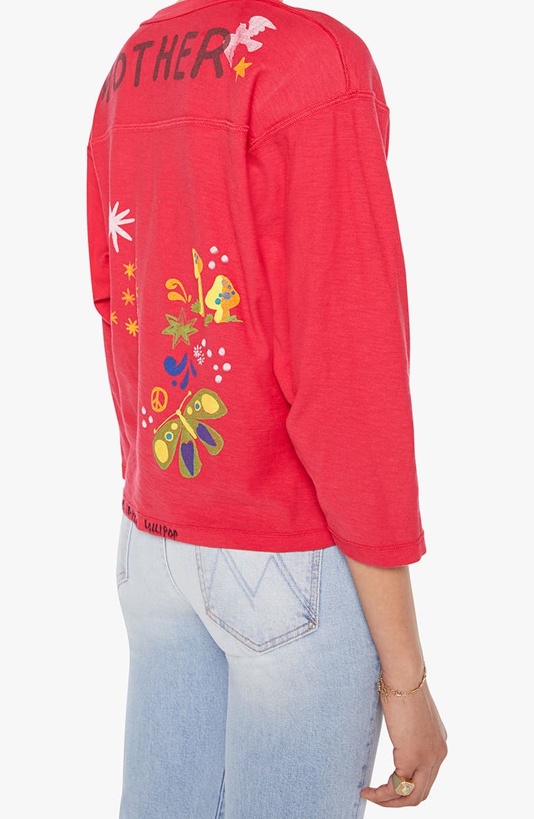 MOTHER The Footballer Long Sleeve T-Shirt, Alternate, color, Tuff Stuff