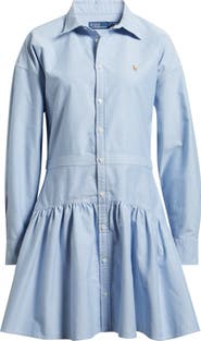 Polo Ralph Lauren Long Sleeve Cotton Shirtdress